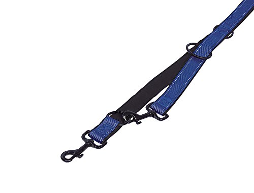 Nobby Führleine Classic Reflect SOFT, blau / schwarz L: 200 cm, B: 10 mm, 1 Stück Nobby Führleine Classic Reflect SOFT, blau / schwarz L: 200 cm, B: 10 mm, 1 Stück von Nobby