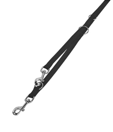 Nobby Führleine Classic schwarz für Hunde L: 200 cm B: 15 mm von Nobby