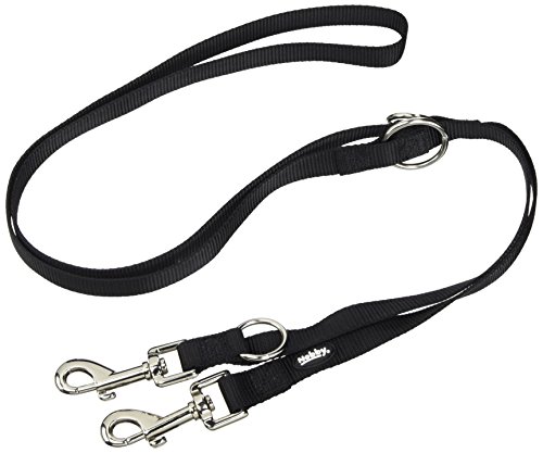 Nobby Führleine Classic, schwarz L: 2 mm, B: 20 mm, 1 Stück von DOG Copenhagen