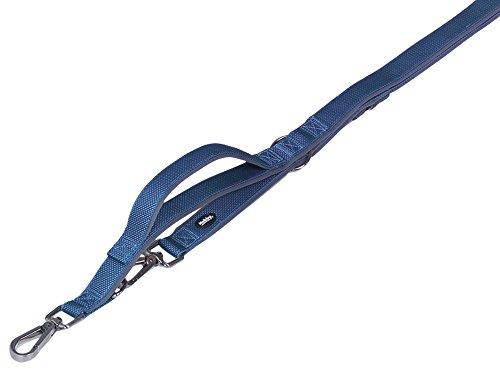 Nobby Führleine mit Kurzführer Classic Preno Royal, blau L: 200 cm, B: 25/35 cm, 1 Stück von Nobby