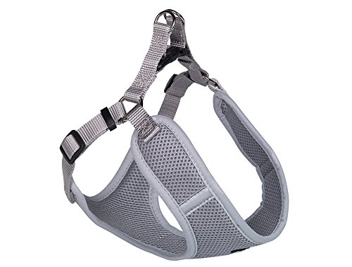 Nobby Geschirr Mesh Reflect, grau B: 10mm, L: 28-33cm + 32cm, 1 Stück Nobby Geschirr Mesh Reflect, grau B: 10mm, L: 28-33cm + 32cm, 1 Stück von Nobby