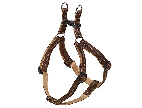 Nobby Harness Soft Grip, Chest: 50 - 72 cm/ 20 mm, Brown von Nobby