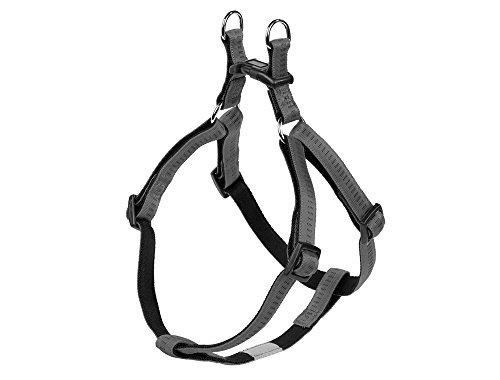 Nobby Geschirr Soft Grip, dunkelgrau/schwarz Brust: 60/86 cm, B: 25 mm, 1 Stück von Nobby