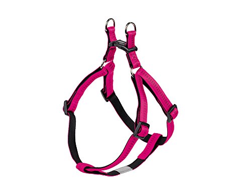 Nobby Geschirr Soft Grip, fuchsia / schwarz Brust: 50/72 cm, B: 20 mm, 1 Stück von Nobby