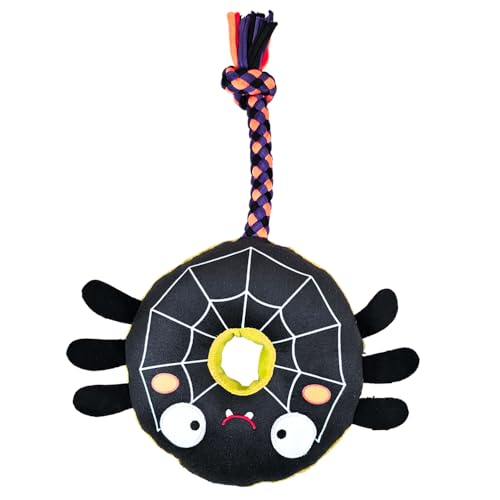 Nobby Halloween Plüsch Spinne mit Seil 30 cm von Nobby