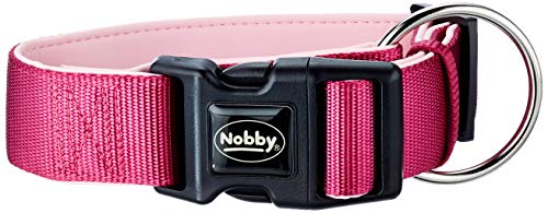 Nobby Halsband Classic Preno EXTRA, himbeere, L: 32-45 cm, B: 38/40 mm, 1 Stück von Nobby