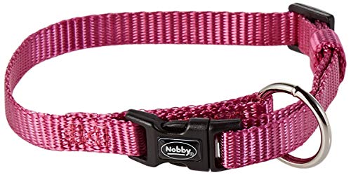 Nobby Halsband Classic, himbeere L: 20-35 cm, B: 10 mm, 1 Stück von Nobby