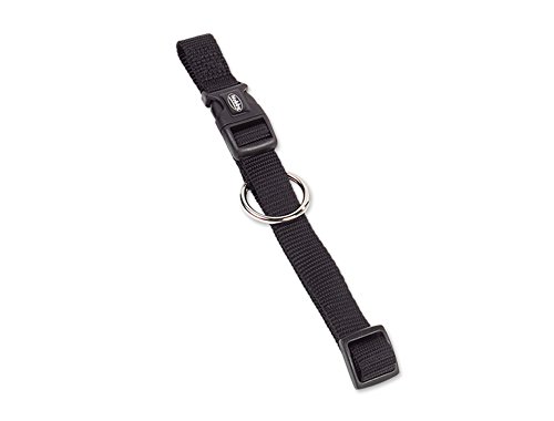Nobby Halsband Classic, schwarz L: 50-65 cm, B: 25 mm, 1 Stück von Nobby