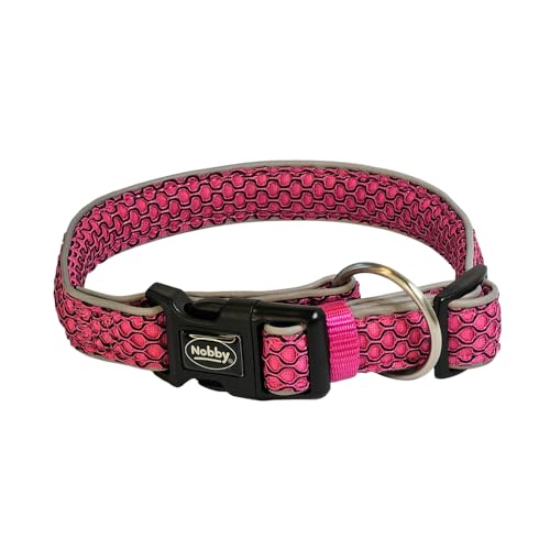 Nobby Halsband MESH AIR Himbeere S-M 25 mm, 30-45 cm von Nobby