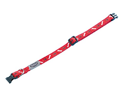 Nobby Halsband Mini, rot L: 13-20 cm, B: 10 mm, 1 Stück von Nobby