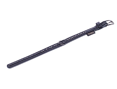 Nobby Halsband PACIFIC DELUXE einreihig, grau L: 32cm, (25-30cm) B: 14/16mm, 1 Stück von Nobby