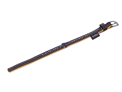 Nobby Halsband PACIFIC DELUXE einreihig, orange L: 27cm, (20-25cm) B: 12/14mm, 1 Stück von Nobby