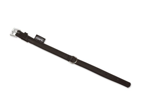 Nobby Halsband SOUTH, schwarz 60 cm (50-58 cm), 28/32 mm, 1 Stück von Nobby