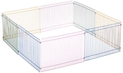 Nobby Hamster Freilauf bunt 8 Gitter 34 x 23 cm, 1 Stück (1er Pack) von Nobby