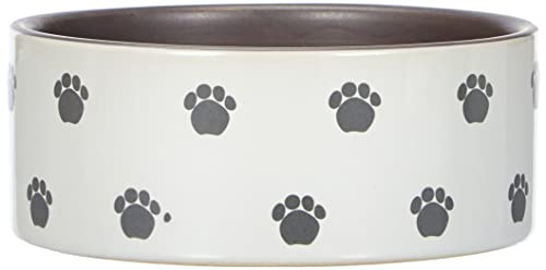 Nobby Hunde Keramiknapf PATA, creme / grau Ø15,0 X 6,0 cm, 1 Stück von Nobby