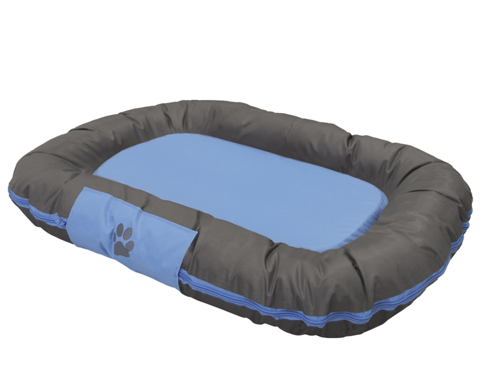 Nobby Hundekissen Reno - hellblau - 92 x 68 x 11 cm von Nobby