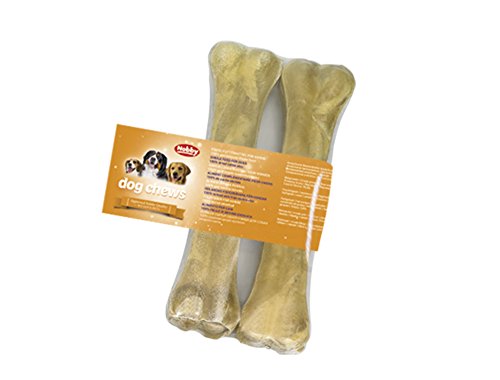 Nobby Kauknochen gepresst für Hunde, 21,5 cm, 1 Packung je 2 Stück (1 x 170 g) von Nobby