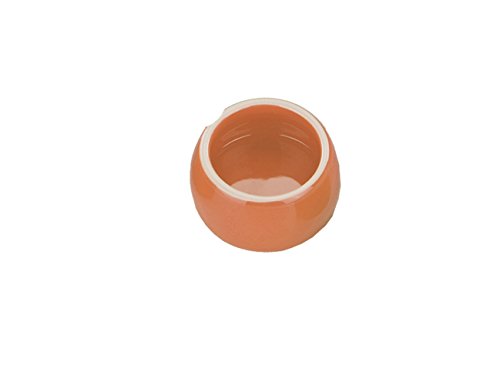 Nobby Keramik Futtertrog, orange 125 ml, 1 Stück von Nobby