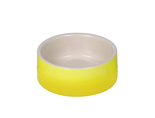 Nobby Keramik Napf Gradient, gelb Ø 12 x 4,5 cm, 0,25 l, 1 Stück von Nobby