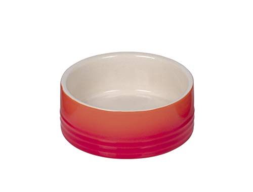 Nobby Keramik Napf Gradient, orange Ø 12 x 4,5 cm, 0,25 l, 1 Stück von Nobby