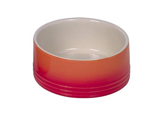 Nobby Keramik Napf Gradient, orange Ø 15 x 6 cm, 0,55 l, 1 Stück von Nobby