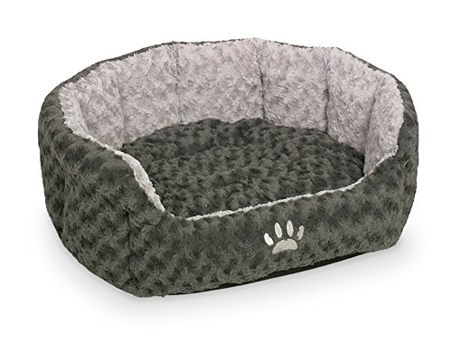 Nobby Komfort Bett oval "SEOLI" dunkelgrau / hellgrau L x B x H: 86 x 70 x 24 cm Nobby Komfort Bett oval "SEOLI" dunkelgrau / hellgrau L x B x H: 86 x 70 x 24 cm von Nobby