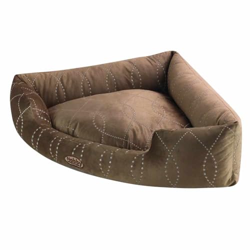 Nobby Komfort Eckbett CENO braun 80 x 80 x 20 cm Nobby Komfort Eckbett CENO braun 80 x 80 x 20 cm von Nobby