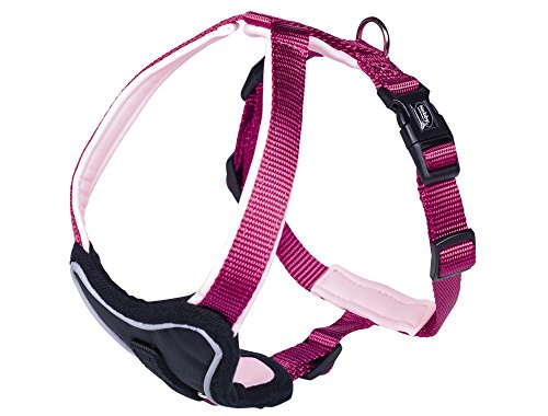 Nobby Komfort Geschirr Classic Preno, himbeere/pink L: 50-60 cm, B: 30 mm, 1 Stück von Nobby