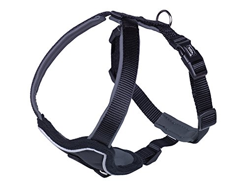 Nobby Komfort Geschirr Classic Preno, schwarz/grau L: 75-90 cm, B: 35 mm, 1 Stück Nobby Komfort Geschirr Classic Preno, schwarz/grau L: 75-90 cm, B: 35 mm, 1 Stück von Nobby