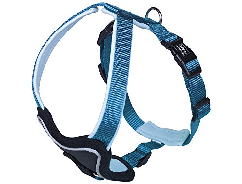 Nobby Komfort Geschirr Classic Preno, hellblau/hellblau L: 75-90 cm, B: 35 mm, 1 Stück Nobby Komfort Geschirr Classic Preno, hellblau/hellblau L: 75-90 cm, B: 35 mm, 1 Stück von Nobby