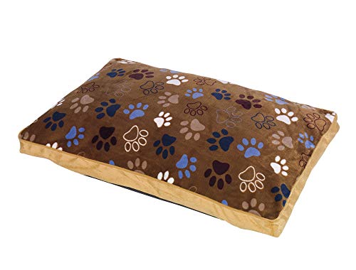 Nobby Komfortkissen eckig Classic Lissi braun 90 x 65 x 14 cm von Nobby