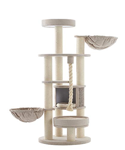 Nobby Kratzbaum FIDA cream-leinenoptik, 70 x 70 x 165 cm Nobby Kratzbaum FIDA cream-leinenoptik, 70 x 70 x 165 cm von Nobby