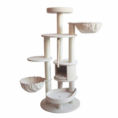 Nobby Kratzbaum FIDA small Cream-leinenoptik 58 x 58 x 141 cm Nobby Kratzbaum FIDA small Cream-leinenoptik 58 x 58 x 141 cm von Nobby