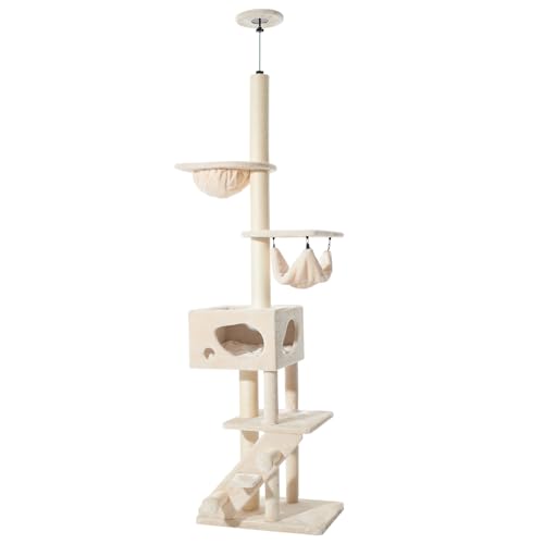 Nobby Kratzbaum Sivas Cream; 70 x 48 x 247-275 cm von Nobby