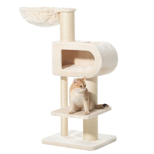 Nobby Kratzbaum Tove Cream 48 x 58 x 128 cm von Nobby