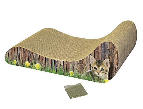 Nobby Kratzbrett aus Karton Lounge 48 x 21 x 16 cm Nobby Kratzbrett aus Karton Lounge 48 x 21 x 16 cm von Nobby