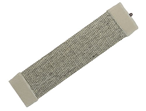 Nobby Kratzbrett mit Plüsch, grau 61 x 15 cm, 1 Stück von Nobby