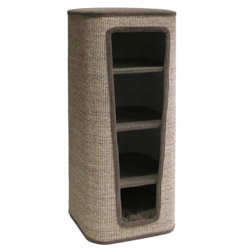 Nobby Kratztonne CAPTA IV braun Leinenoptik 50 x 50 x 120 cm Nobby Kratztonne CAPTA IV braun Leinenoptik 50 x 50 x 120 cm von Nobby