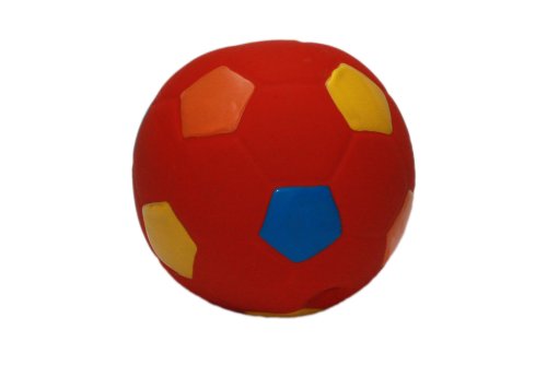 Nobby Latex Fußball, mehrfarbig 12 cm, 1 Stück von Nobby
