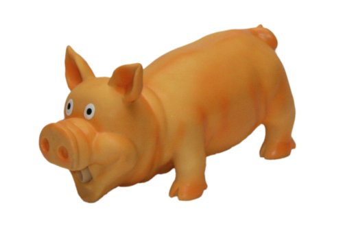 Nobby Latex Schwein, braun 21 cm, 1 Stück von Nobby