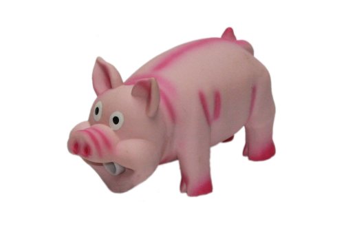 Nobby Latex Schwein, pink 15 cm, 1 Stück von Nobby