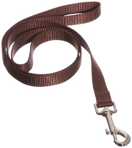 Nobby Leine Classic, braun L: 120 cm, B: 20 mm, 1 Stück von Nobby
