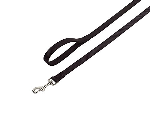 Nobby Leine Classic, schwarz L: 120 cm, B: 25 mm, 1 Stück von Nobby