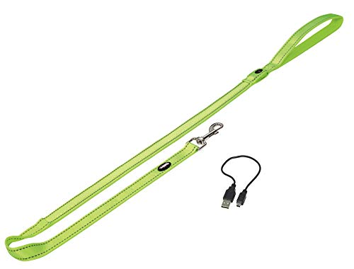 Nobby Leine FLASH MESH, neon gelb, XS-S: L: 120 cm, B: 20 mm, 1 Stück Nobby Leine FLASH MESH, neon gelb, XS-S: L: 120 cm, B: 20 mm, 1 Stück von Nobby