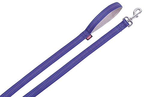 Nobby Leine Soft Grip, lila L: 120 cm, B: 15 mm, 1 Stück von Nobby