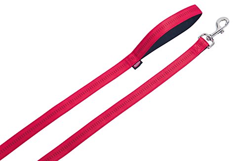 Nobby Leine Soft Grip, rot L: 120 cm, B: 15 mm, 1 Stück von Nobby