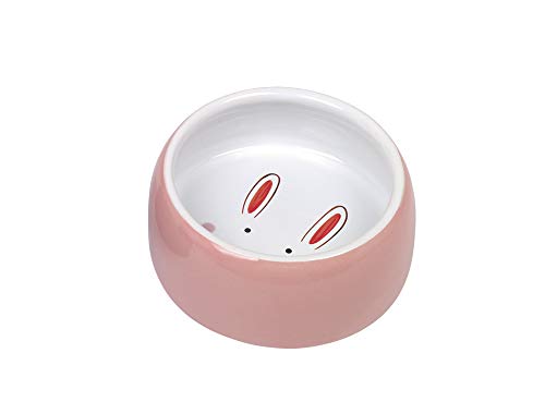 Nobby Nager Keramik Futtertrog, pink Ø 12 cm, 0,25l, 1 Stück von Nobby