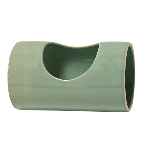 Nobby Nager Keramik Tunnel Ceramic Tube grün Ø 8,5 x 14,5 cm von Nobby