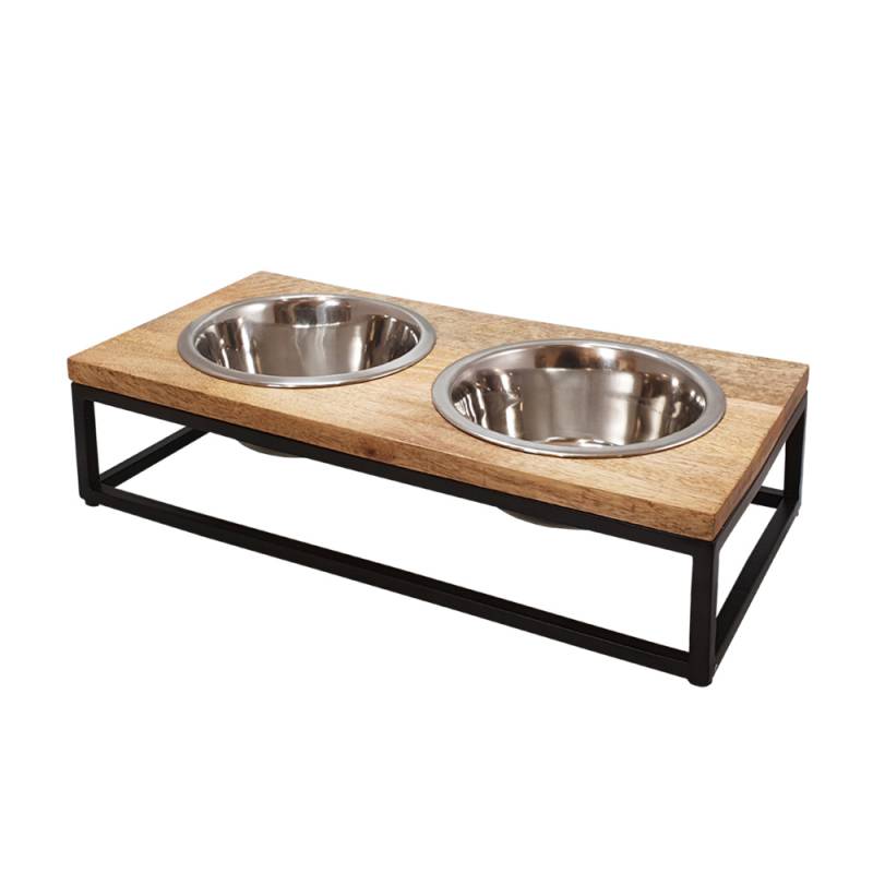 Nobby Napfständer Elegant Diner - 2 x 2800 ml / 56 x 28 x 17 cm von Nobby