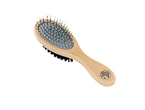 Nobby Nature Line Hundebürste klein; doppelt, braun, schwarz Nobby Nature Line Hundebürste klein; doppelt, braun, schwarz von Nobby